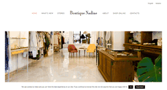 Desktop Screenshot of boutiquenadine.com
